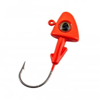 Uyguna-Yakala Jighead - Zoka - Kurşunlu Olta İğnesi - (XH-A 07) - Kırmızı - 8 Gr