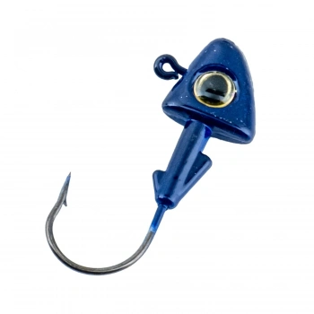 Uyguna-Yakala Jighead - Zoka - Kurşunlu Olta İğnesi - (XH-A 07) - Mavi - 8 Gr