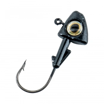Uyguna-Yakala Jighead - Zoka - Kurşunlu Olta İğnesi - (XH-A 07) - Siyah - 8 Gr