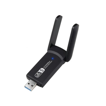 Uyguna-Yakala Kablosuz Wifi Alıcı AC1300 Mbps Dual Band USB 3.0 Adaptör