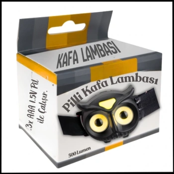 Uyguna-Yakala Kafa  Pilli Lambası-T-5100