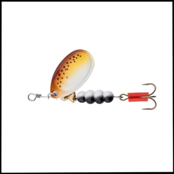 Uyguna-Yakala Kahverengi - 5g -Alabalık/Turna/Levrek Olta Kaşığı Döner Kaşık -KAS.748