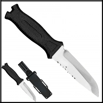 Uyguna-Yakala Kamp Bıçağı Polimer Kılıflı Av-BIC.011