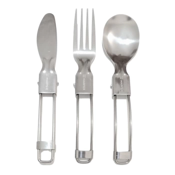 Uyguna-Yakala Kamp Çatal&Kaşık&Bıçak Seti - Madfof Heavy Duty - 547313