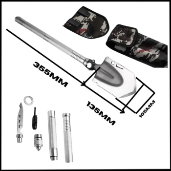 Uyguna-Yakala Kamp Küreği Multi Fonksiyonlu Kamp Küreği-MLZ.366