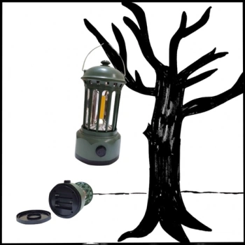 Uyguna-Yakala 400 Lümen - Yeşil- Kamp Lambası - NER.471