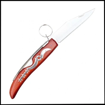 Uyguna-Yakala Katlanır Cep Çakısı - Ahşap Saplı - CAK.625