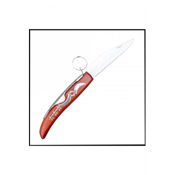 Uyguna-Yakala Katlanır Cep Çakısı - Ahşap Saplı - CAK.625