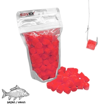 Uyguna-Yakala Kesme Sazan / Yayın Hamuru - İğne Yemi - Kırmızı-Çilek 80 Gr