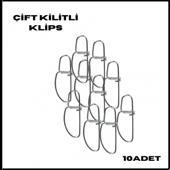 Uyguna-Yakala Klips (10lu) -DON.004