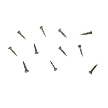 Uyguna-Yakala Klips, Menteşe, Ayağı Çivisi 9mm Çelik - Nikel 10gr