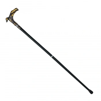 Uyguna-Yakala Köpek Başlı Baston - Sterling - 88 cm - 53002