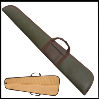 Uyguna-Yakala Koyu Haki - 66 Namlu Tüfek Kılıfı Cepli-056-KH66