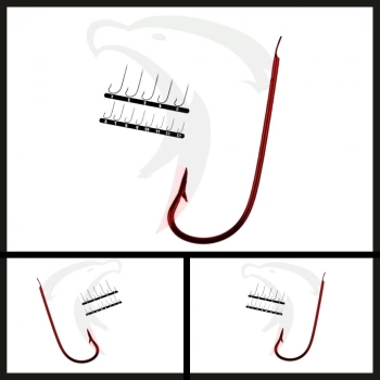 Uyguna-Yakala (100lü) No: 3 Kırmızı İğne-İĞN.604