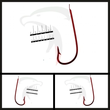 Uyguna-Yakala 100lü 15220 No: 5 Kırmızı İğne-İĞN.605