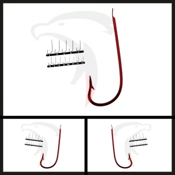 Uyguna-Yakala (100lü) 15220 No: 9 Kırmızı İğne-İĞN.606