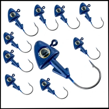 Uyguna-Yakala Mavi - 8 Gr   Zoka - Kurşunlu Olta İğnesi  - 10 Adet-ALA.265