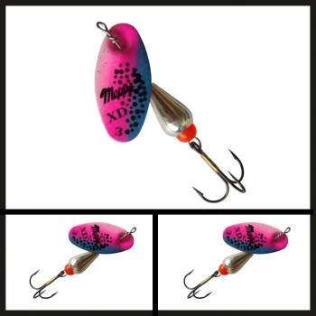 Uyguna-Yakala Gümüş/gökkuşağı No:1  Mepps Xd-KAŞ.336