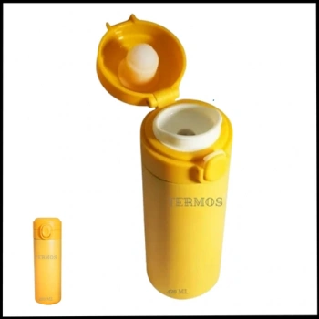 Uyguna-Yakala 420 ml -Sarı- Termos -RM.139