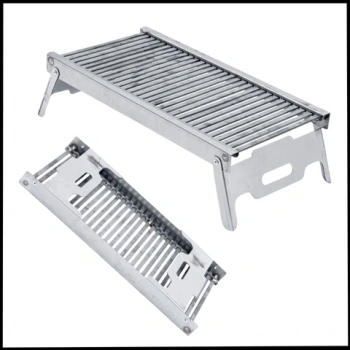 Uyguna-Yakala Mühürleme Izgaralı-Ateş Üstü Izgara - Katlanır Ayaklı - MLZ.391