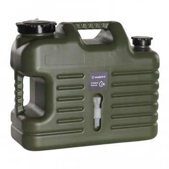 Uyguna-Yakala Musluklu Su Bidonu - Madfox Galon Air PE - 18 Litre - Yeşil - 547309