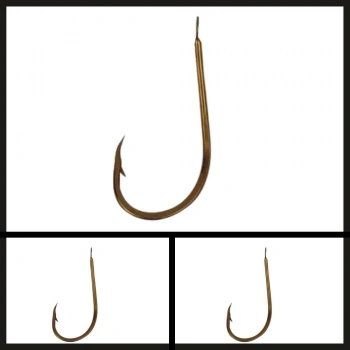 Uyguna-Yakala 50 Adet Mustad 530 No:3/0 Bronz İğne-İĞN.686