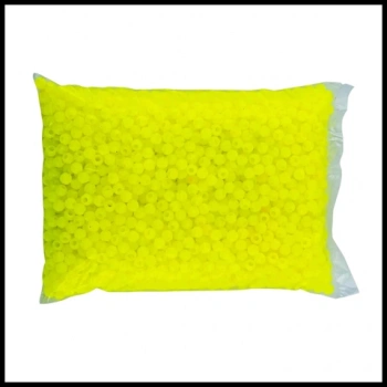 Uyguna-Yakala Neon Yeşili Yüzen Sazan Boncuğu -ZTAK.110