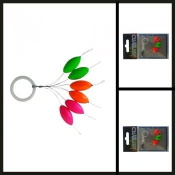 Uyguna-Yakala No:1 (6lı) Crystal Renkli Kauçuk Stopper-MAL.308