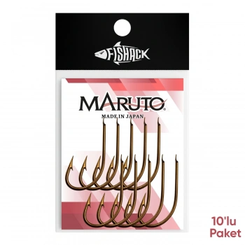 Uyguna-Yakala Olta İğnesi - Maruto - 5412 - Bronz - No: 6/0 (10lu Paket)