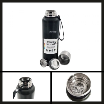 Uyguna-Yakala (out-5050) Orcamp 304 Çelik Termos 1 Lt-ERM.131