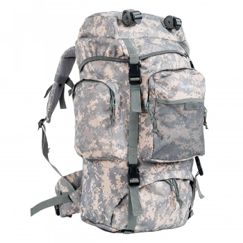 Uyguna-Yakala Outdoor Sırt Çantası - Savage Ventura - 70 LT. - Gri Dijital Kamuflaj - HH03205