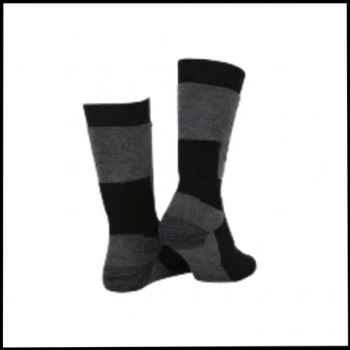 Uyguna-Yakala Siyah Outdoor Termal Çorap-TS1-S