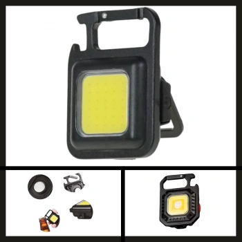 Uyguna-Yakala  PT-909 Şarjlı Mıknatıslı COB LED Fener-NER.431