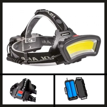 Uyguna-Yakala PT-5970 USB Şarjlı Kafa Lambası-PT-5970