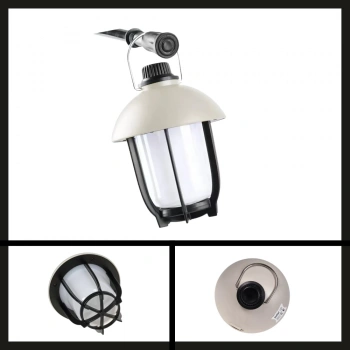 Uyguna-Yakala Krem USB Şarjlı Kamp Lambası-PT-800-K