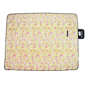 Uyguna-Yakala Piknik Kamp Örtüsü - Su Geçirmez - Madfox Skyloft - Green Polka Dot - 546253