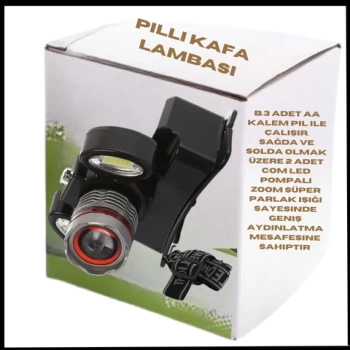 Uyguna-Yakala Pilli Kafa Lambası-NER.363