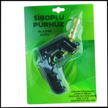 Uyguna-Yakala Plastik Saplı Siboplu Pürmüz - YKT.241