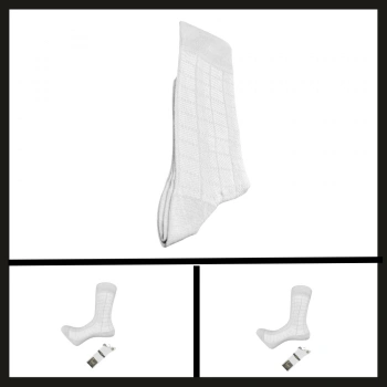 Uyguna-Yakala Gri 18139-r3 Atlas Modal Erkek Çorabı-RAP.246