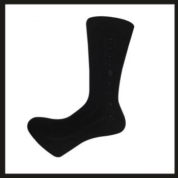 Uyguna-Yakala  Siyah 41-44  Bektaş Lambswool Kışlık Erkek Çorabı-RAP.180