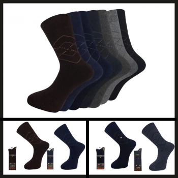 Uyguna-Yakala 41-44 Bogaziçi Kışlık Havlu Pamuk Erkek Çorabı-RAP.182