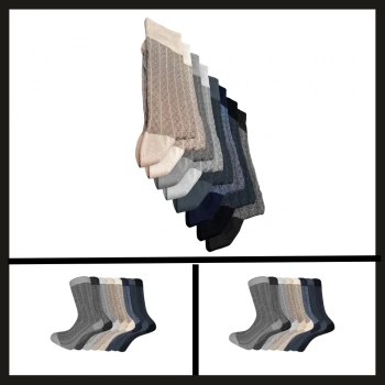 Uyguna-Yakala 8li Set Rambutan Modal Erkek Çorabı-RAP.268