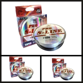 Uyguna-Yakala 0.50 Mm 150 Mt Pro S-line Makara Misina Şeffaf-İNA.021