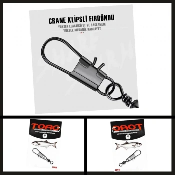 Uyguna-Yakala 12li No: 2 (sw145) Crane Klipsli Fırdöndü-RDN.037