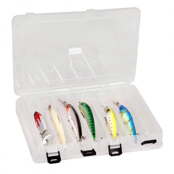 Uyguna-Yakala Rapala Kutusu - Şeffaf - Büyük (E-009)