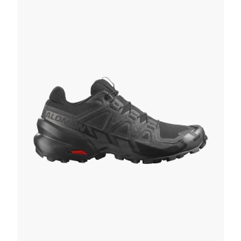 Uyguna-Yakala Salomon Speedcross 6 Kadın Koşu Ayakkabısı - Black/Black/Phantom