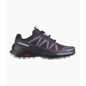 Uyguna-Yakala Salomon Speedcross Peak Kadın Koşu Ayakkabısı - Black/Nightshade/Orchid Petal