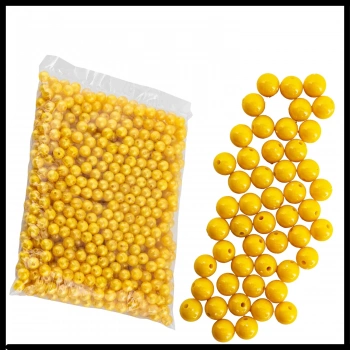 Uyguna-Yakala Sarı Yüzen Sazan Boncuğu-TAK.115