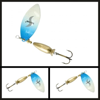 Uyguna-Yakala Alt Beyaz/üst Mavi No:2/20 Gr Alpha Long-KAŞ.094