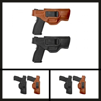 Uyguna-Yakala Zigana T Belt Maşalı Tabanca Kılıfı-VAK.411